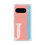 Premium Square Case with Pixelsnap［ Original - initial color line - J pink ］