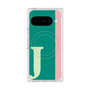 Premium Square Case with Pixelsnap［ Original - initial color line - J green ］