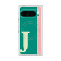 Premium Square Case with Pixelsnap［ Original - initial color line - J green ］