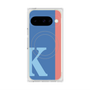 Premium Square Case with Pixelsnap［ Original - initial color line - K blue ］
