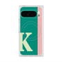 Premium Square Case with Pixelsnap［ Original - initial color line - K green ］