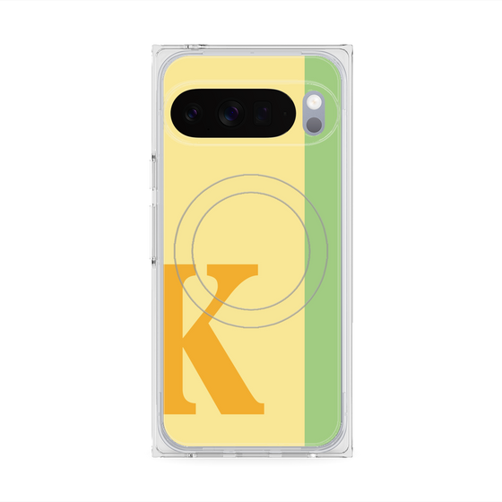Premium Square Case with Pixelsnap［ Original - initial color line - K yellow ］
