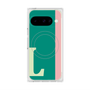 Premium Square Case with Pixelsnap［ Original - initial color line - L green ］