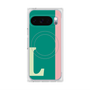 Premium Square Case with Pixelsnap［ Original - initial color line - L green ］
