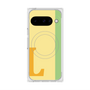 Premium Square Case with Pixelsnap［ Original - initial color line - L yellow ］