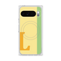 Premium Square Case with Pixelsnap［ Original - initial color line - L yellow ］