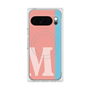 Premium Square Case with Pixelsnap［ Original - initial color line - M pink ］