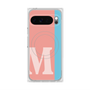 Premium Square Case with Pixelsnap［ Original - initial color line - M pink ］
