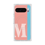 Premium Square Case with Pixelsnap［ Original - initial color line - M pink ］