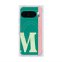 Premium Square Case with Pixelsnap［ Original - initial color line - M green ］