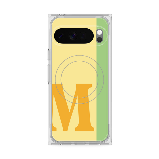 Premium Square Case with Pixelsnap［ Original - initial color line - M yellow ］