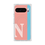 Premium Square Case with Pixelsnap［ Original - initial color line - N pink ］
