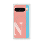 Premium Square Case with Pixelsnap［ Original - initial color line - N pink ］