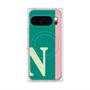 Premium Square Case with Pixelsnap［ Original - initial color line - N green ］