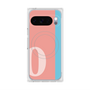 Premium Square Case with Pixelsnap［ Original - initial color line - O pink ］