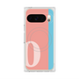 Premium Square Case with Pixelsnap［ Original - initial color line - O pink ］