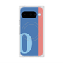 Premium Square Case with Pixelsnap［ Original - initial color line - O blue ］