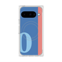 Premium Square Case with Pixelsnap［ Original - initial color line - O blue ］