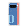 Premium Square Case with Pixelsnap［ Original - initial color line - O blue ］