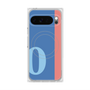 Premium Square Case with Pixelsnap［ Original - initial color line - O blue ］