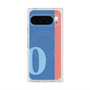 Premium Square Case with Pixelsnap［ Original - initial color line - O blue ］