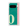 Premium Square Case with Pixelsnap［ Original - initial color line - O green ］