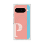 Premium Square Case with Pixelsnap［ Original - initial color line - P pink ］