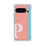 Premium Square Case with Pixelsnap［ Original - initial color line - P pink ］