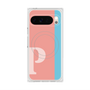 Premium Square Case with Pixelsnap［ Original - initial color line - P pink ］
