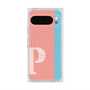 Premium Square Case with Pixelsnap［ Original - initial color line - P pink ］