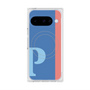 Premium Square Case with Pixelsnap［ Original - initial color line - P blue ］