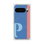 Premium Square Case with Pixelsnap［ Original - initial color line - P blue ］