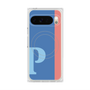 Premium Square Case with Pixelsnap［ Original - initial color line - P blue ］