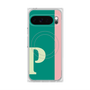 Premium Square Case with Pixelsnap［ Original - initial color line - P green ］
