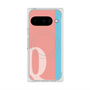 Premium Square Case with Pixelsnap［ Original - initial color line - Q pink ］