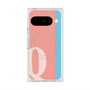 Premium Square Case with Pixelsnap［ Original - initial color line - Q pink ］