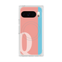 Premium Square Case with Pixelsnap［ Original - initial color line - Q pink ］