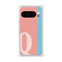 Premium Square Case with Pixelsnap［ Original - initial color line - Q pink ］