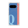 Premium Square Case with Pixelsnap［ Original - initial color line - Q blue ］