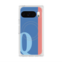 Premium Square Case with Pixelsnap［ Original - initial color line - Q blue ］