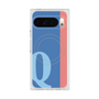 Premium Square Case with Pixelsnap［ Original - initial color line - Q blue ］