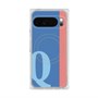 Premium Square Case with Pixelsnap［ Original - initial color line - Q blue ］