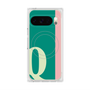 Premium Square Case with Pixelsnap［ Original - initial color line - Q green ］