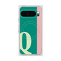 Premium Square Case with Pixelsnap［ Original - initial color line - Q green ］