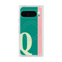 Premium Square Case with Pixelsnap［ Original - initial color line - Q green ］