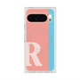 Premium Square Case with Pixelsnap［ Original - initial color line - R pink ］