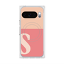 Premium Square Case with Pixelsnap［ Original - initial two tone - S pink ］