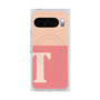 Premium Square Case with Pixelsnap［ Original - initial two tone - T pink ］