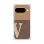 Premium Square Case with Pixelsnap［ Original - initial two tone - V brown ］