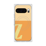 Premium Square Case with Pixelsnap［ Original - initial two tone - Z orange ］